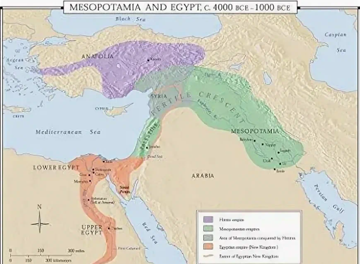 Древнийший Египет и Передняя Азия.