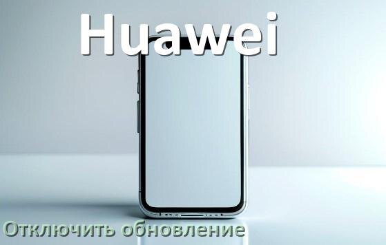 
Как на телефоне Huawei отключить обновления Android и приложений