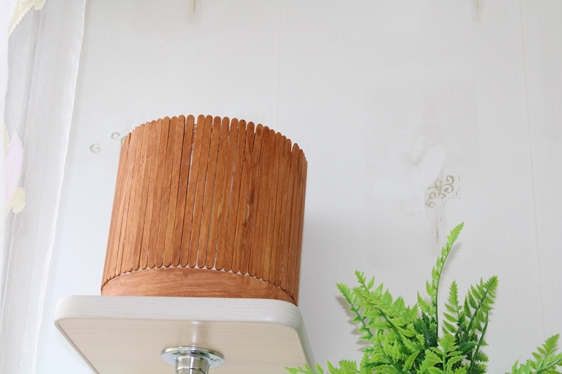 Отделанная палочками коробка