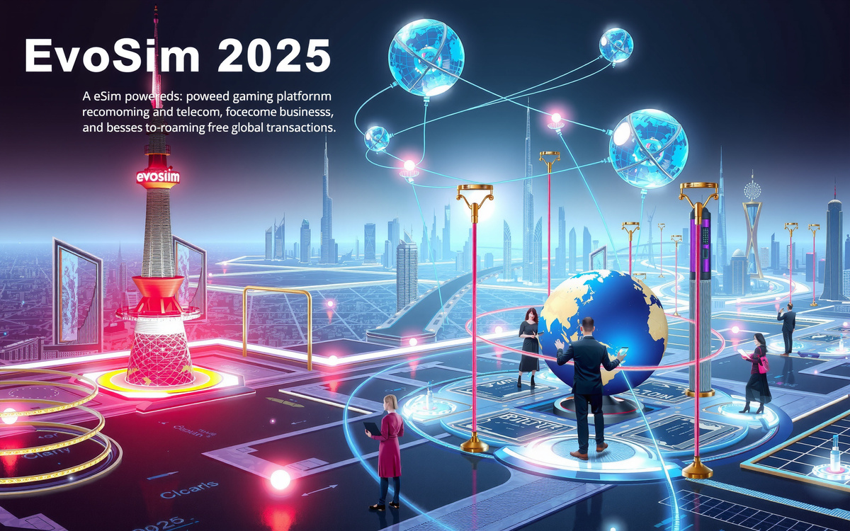    EvoSim 2025 Блокчейн-игра с eSIM NFT прибыль телеком Дубай Play-to-Earn интернет без роуминга EVOSIM