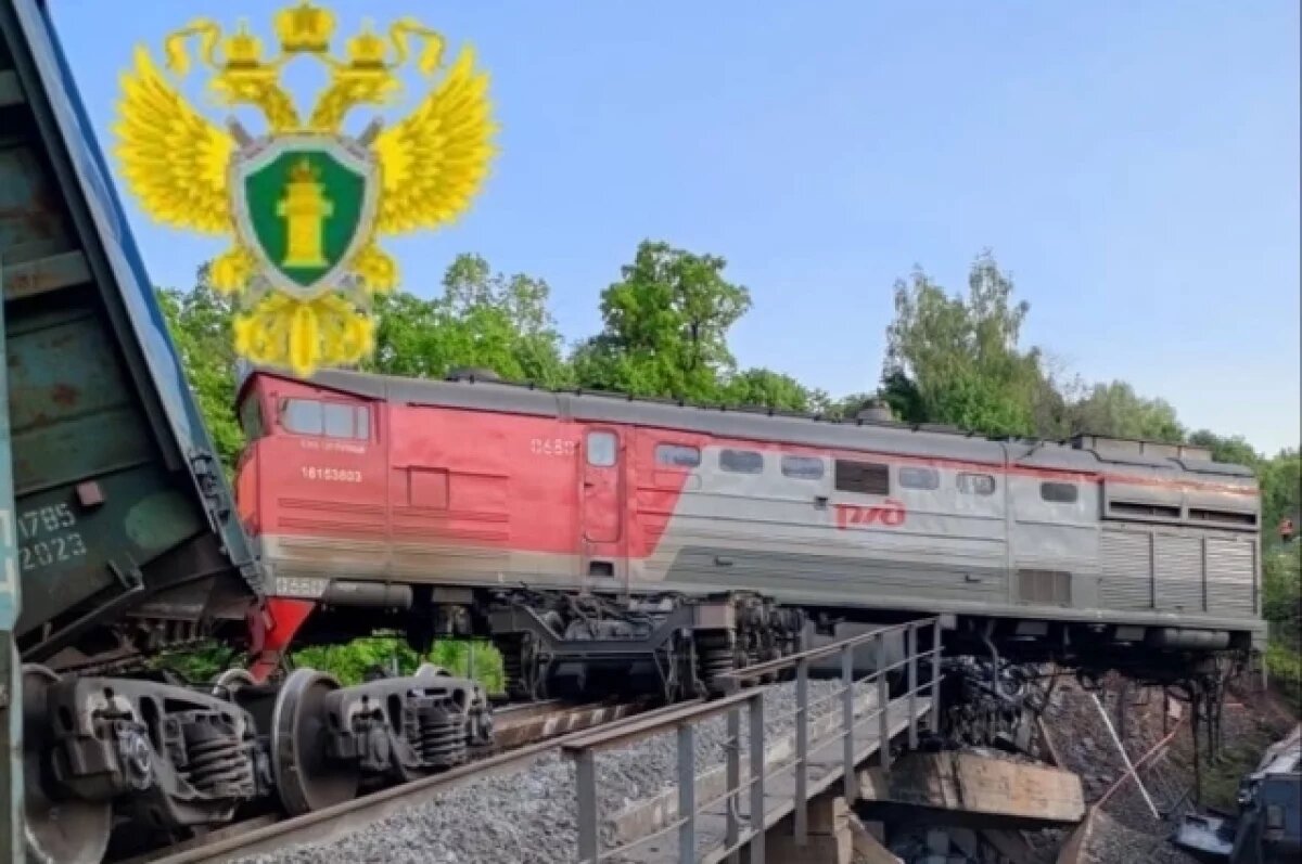    Прокуратура взяла под контроль ход работ после крушения поезда под Курском