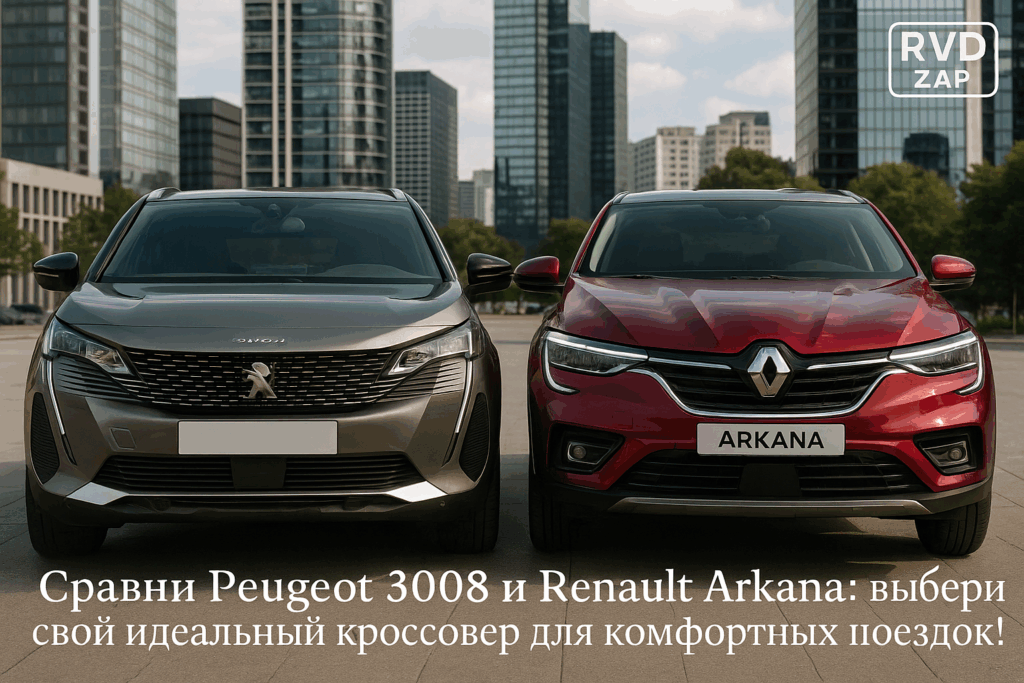    Сравнение моделей Peugeot 3008 и Renault Arkana admin