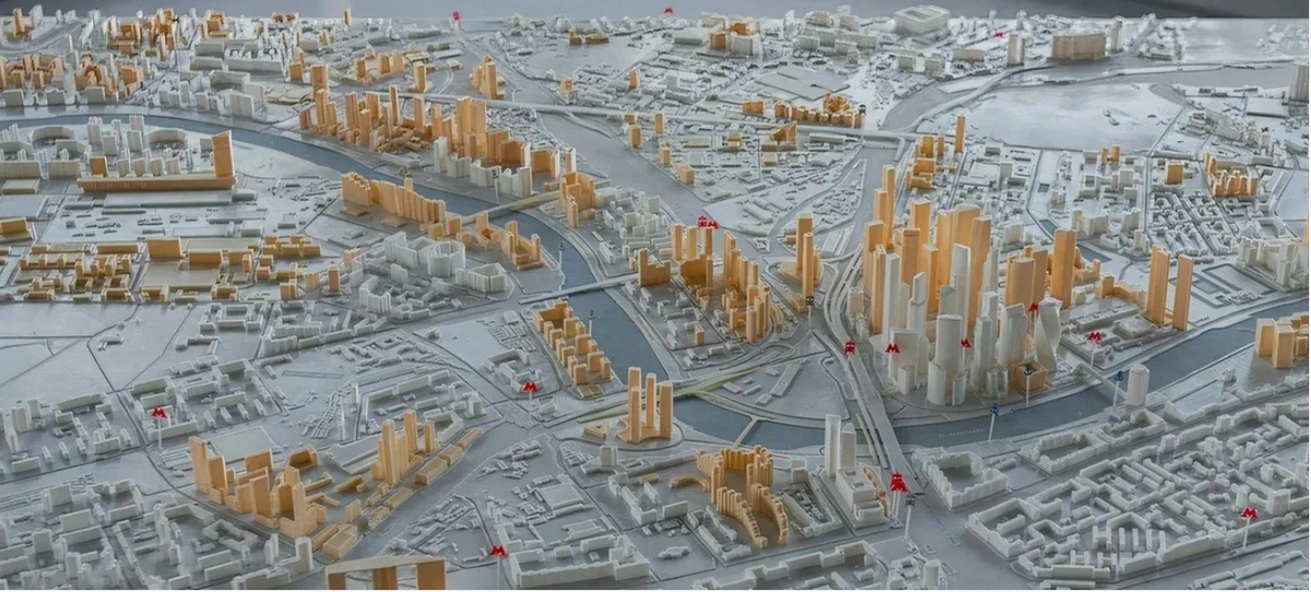 макет Москвы