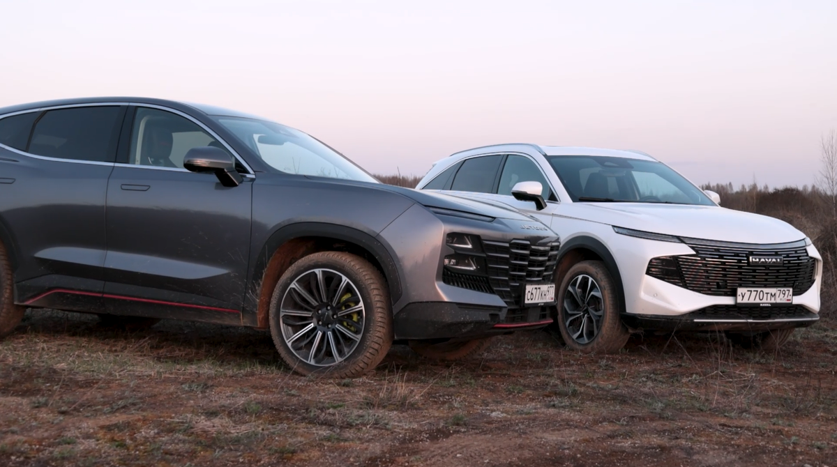 В сравнительном тесте участвуют два новых полноприводных паркетника: Haval F7 II поколения и Jetour Dashing AWD.