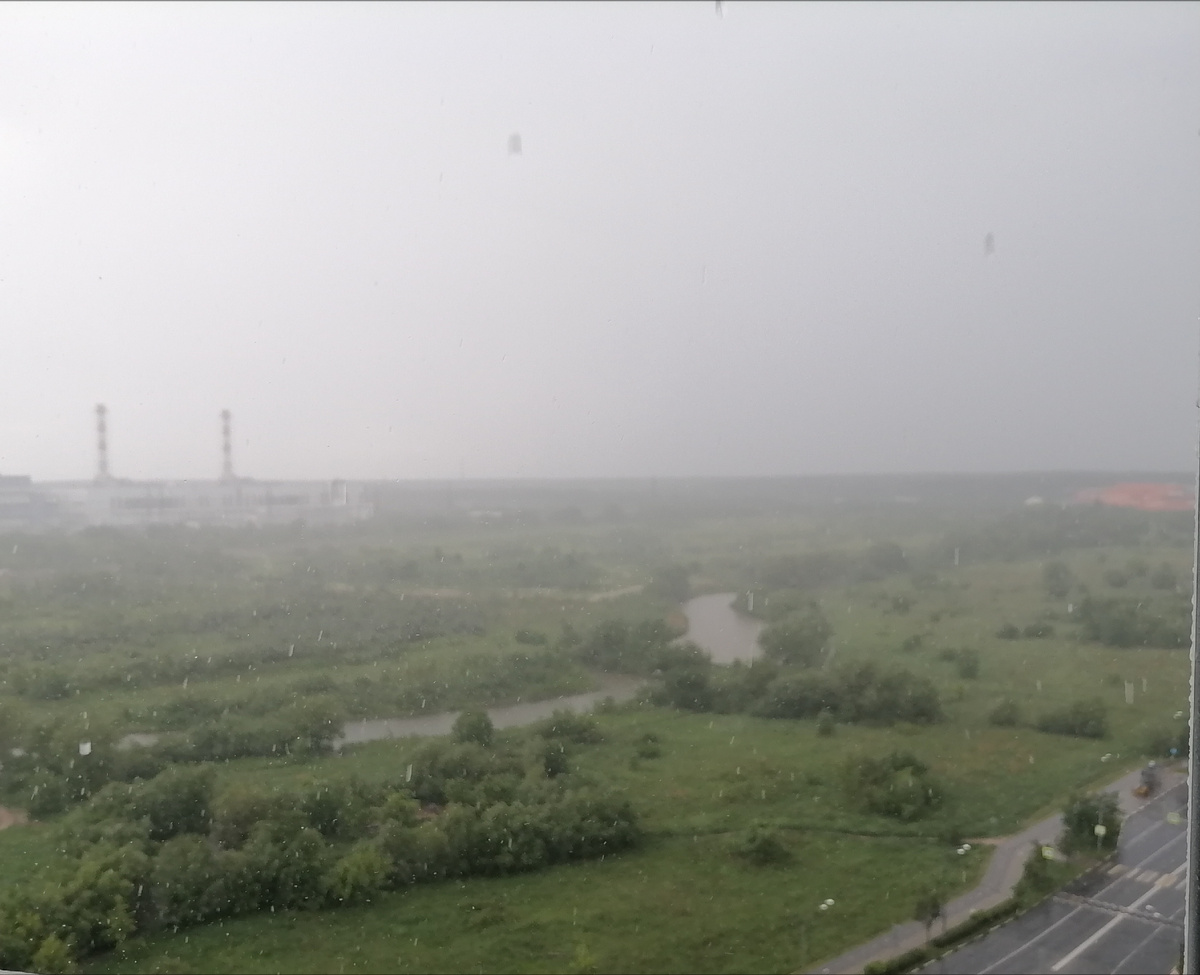 Погода испортилась. Но, мне нравится. 