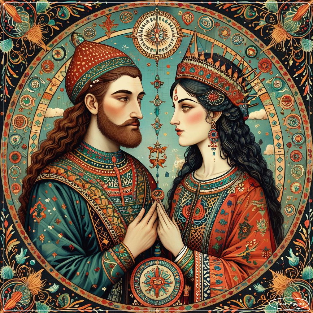 Добрыня Никитич и Настасья.