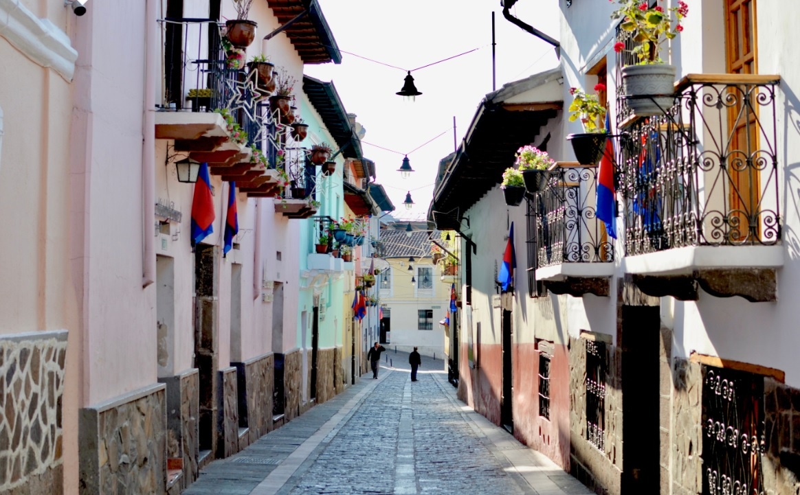 Главная пешеходная улица Кито