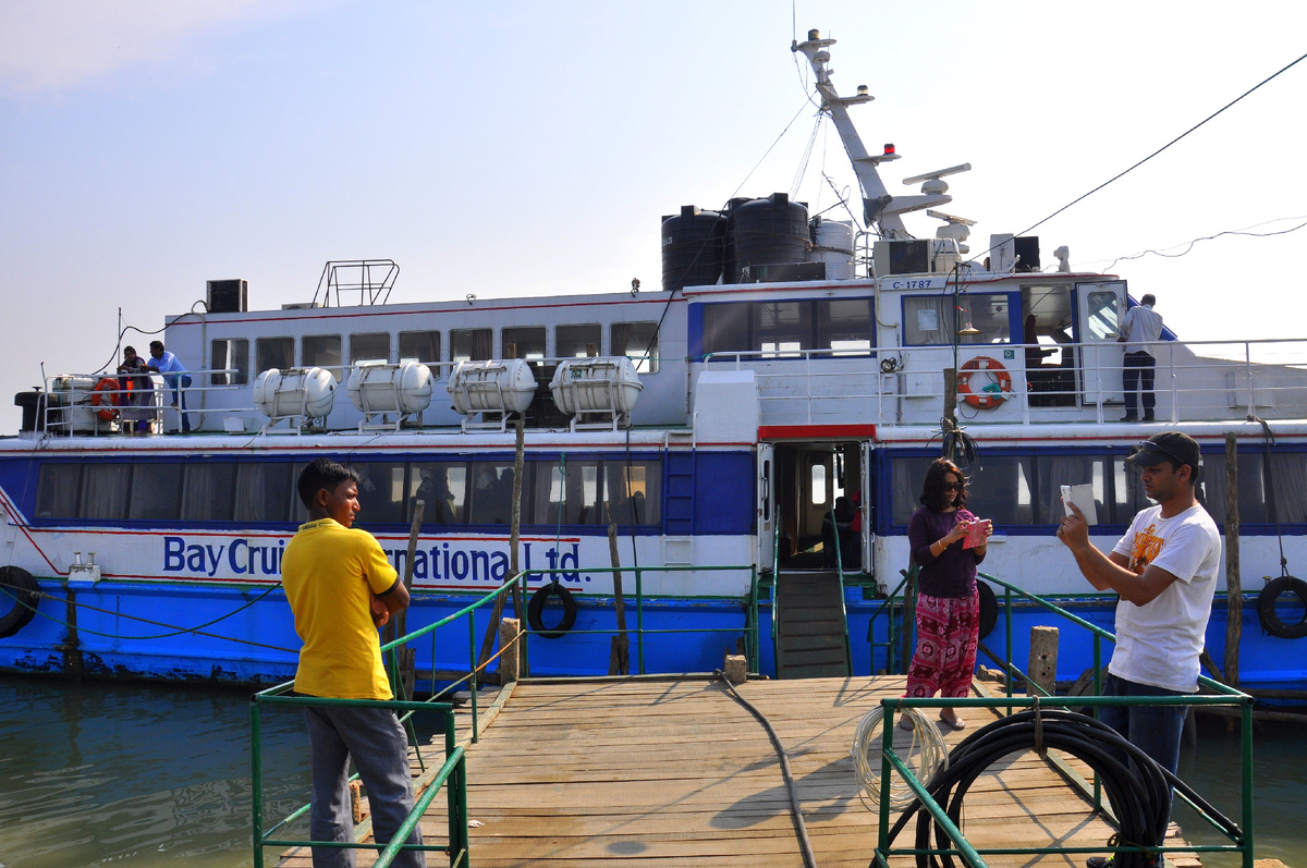 Bay Cruiser 1 у причала в Текнафе. Фото из архива автора