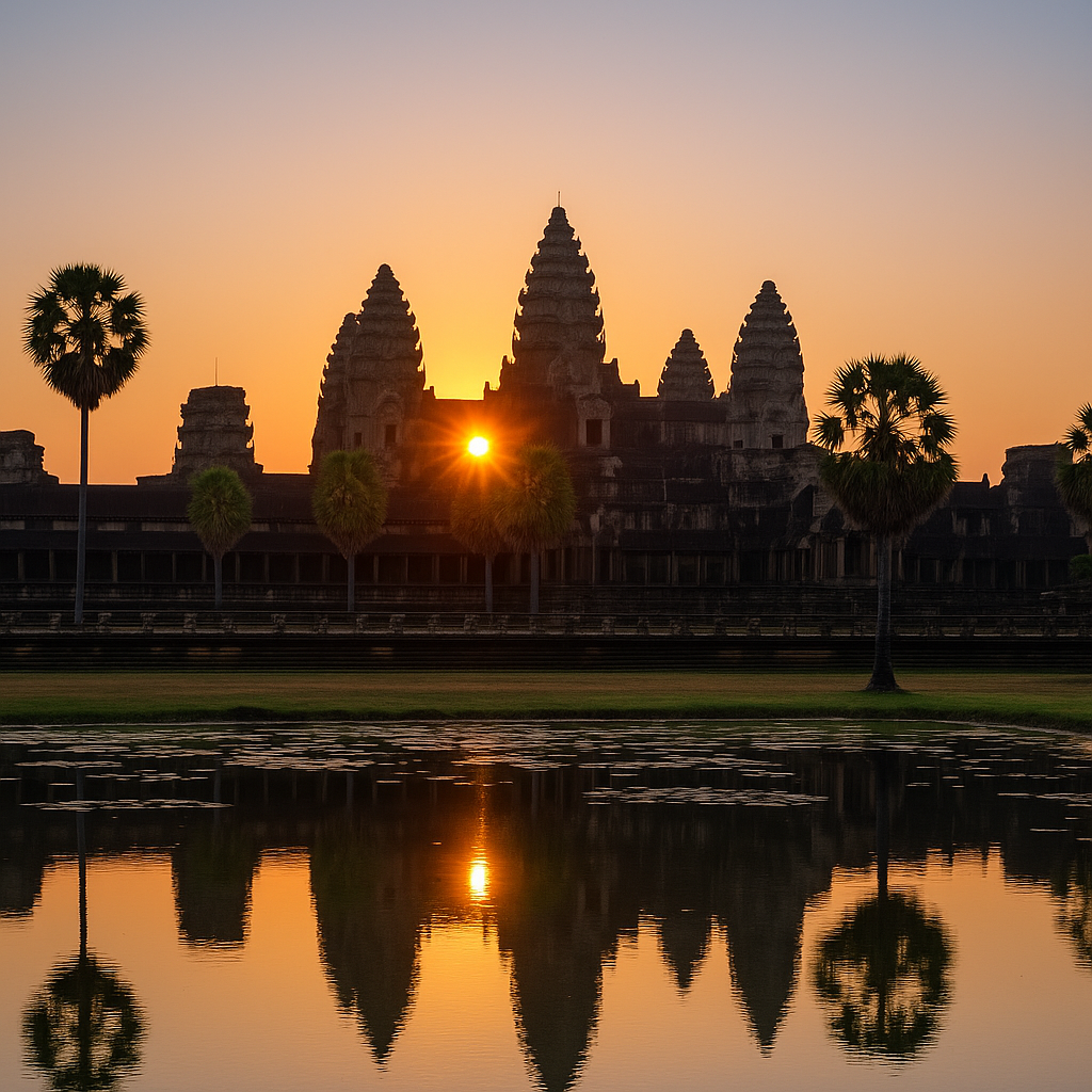 Ангкор-Ват — главный храмовый комплекс Камбоджи