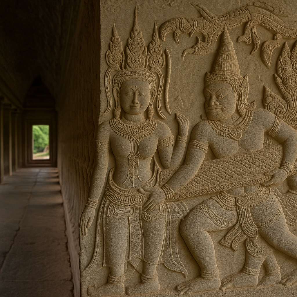 Ангкор-Ват построили демоны за одну ночь — в обмен на магическую силу.