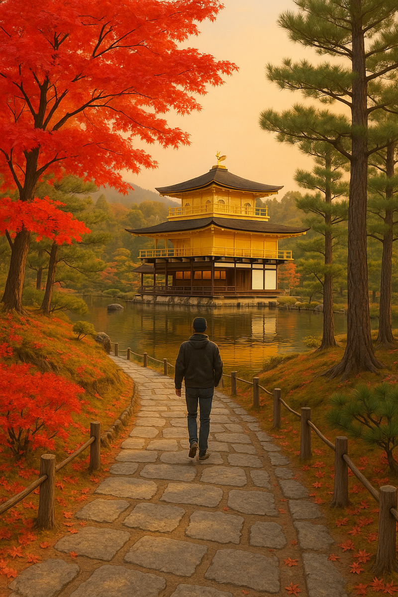 Я стоял у Золотого павильона 