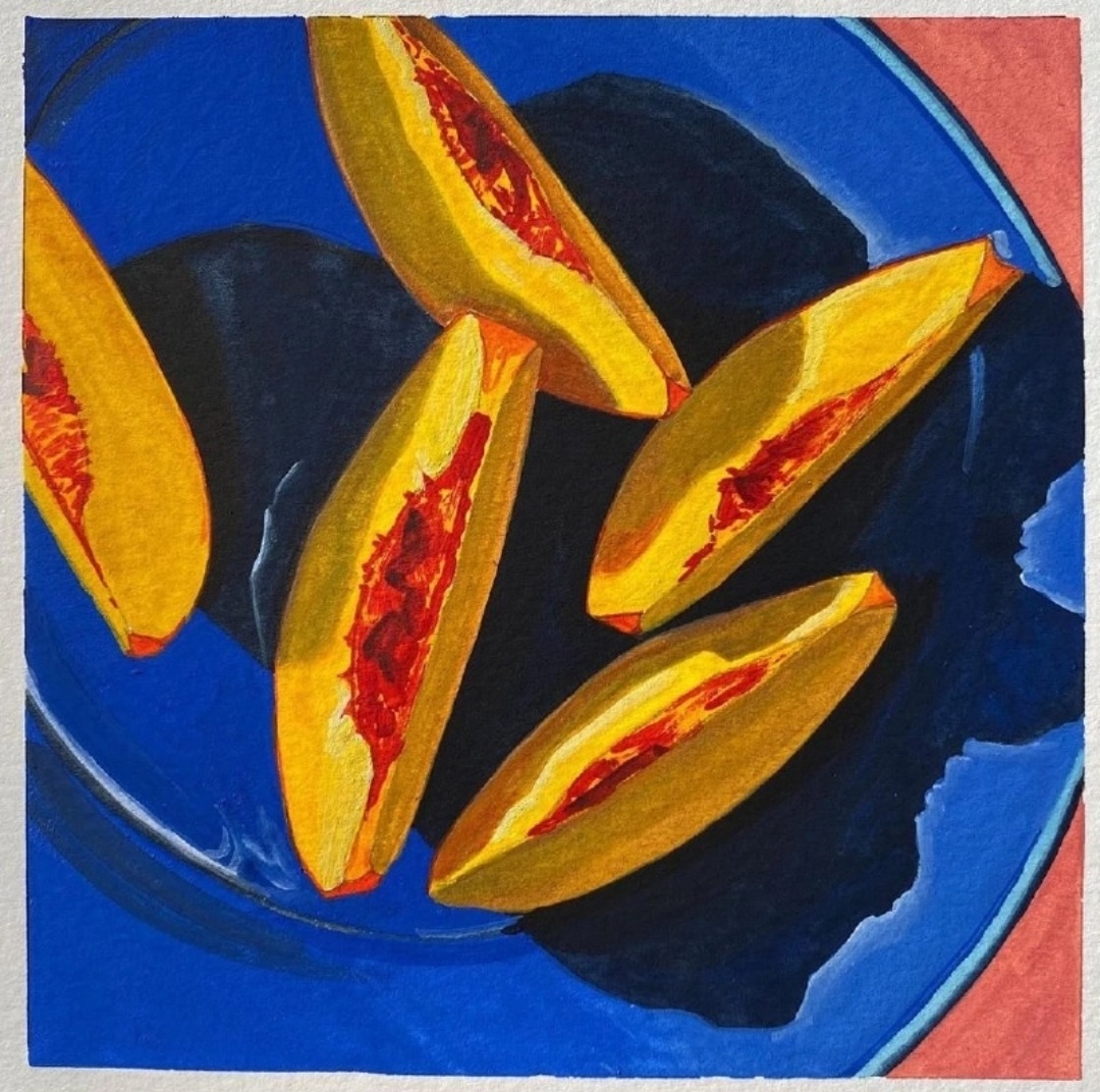 Персик. Художница Кейт Джарвик