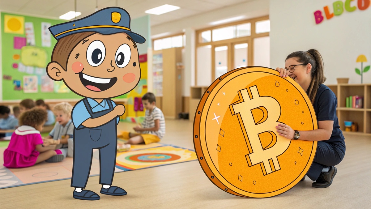 Сторож детского садика тайком добывал Биткоин