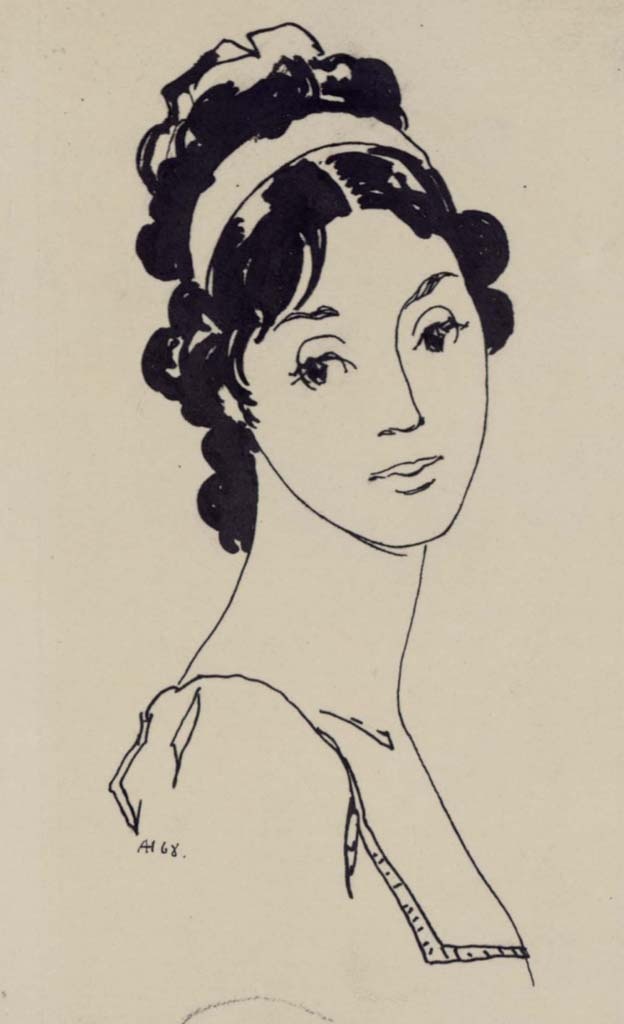 Портрет Наташа Ростовой (художник - Андрей Николаев)