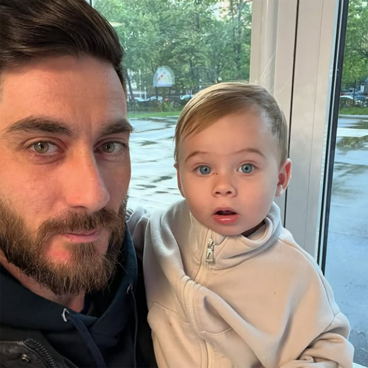 Тигран Салибеков с сыном Леоном. Фото: соцсети Тиграна Салибекова