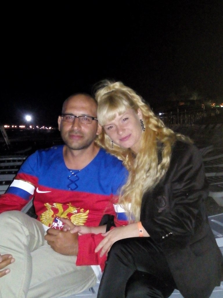 Мы с ним во второй наш отпуск в Турции 