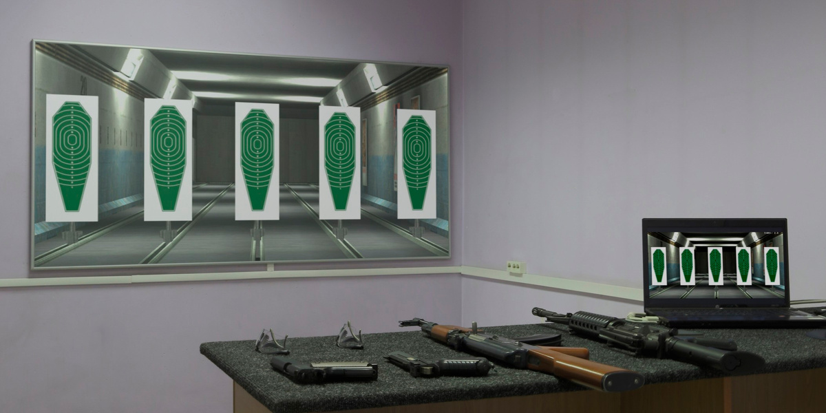 Страйкбольный интерактивный тир АРКАДА.