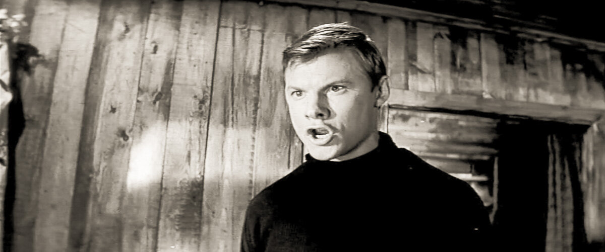 Виталий Соломин в фильме "Председатель". Как раз 1964 года.
