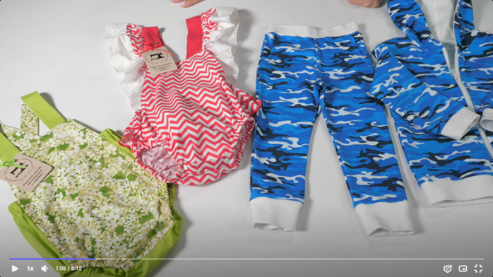 Учусь шить с нуля. Месяц 8, часть 1 – обзор уроков по теме «Детская одежда»