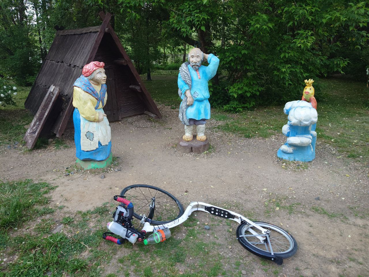 Вы чего, парни, на этом весь маршрут проехали?