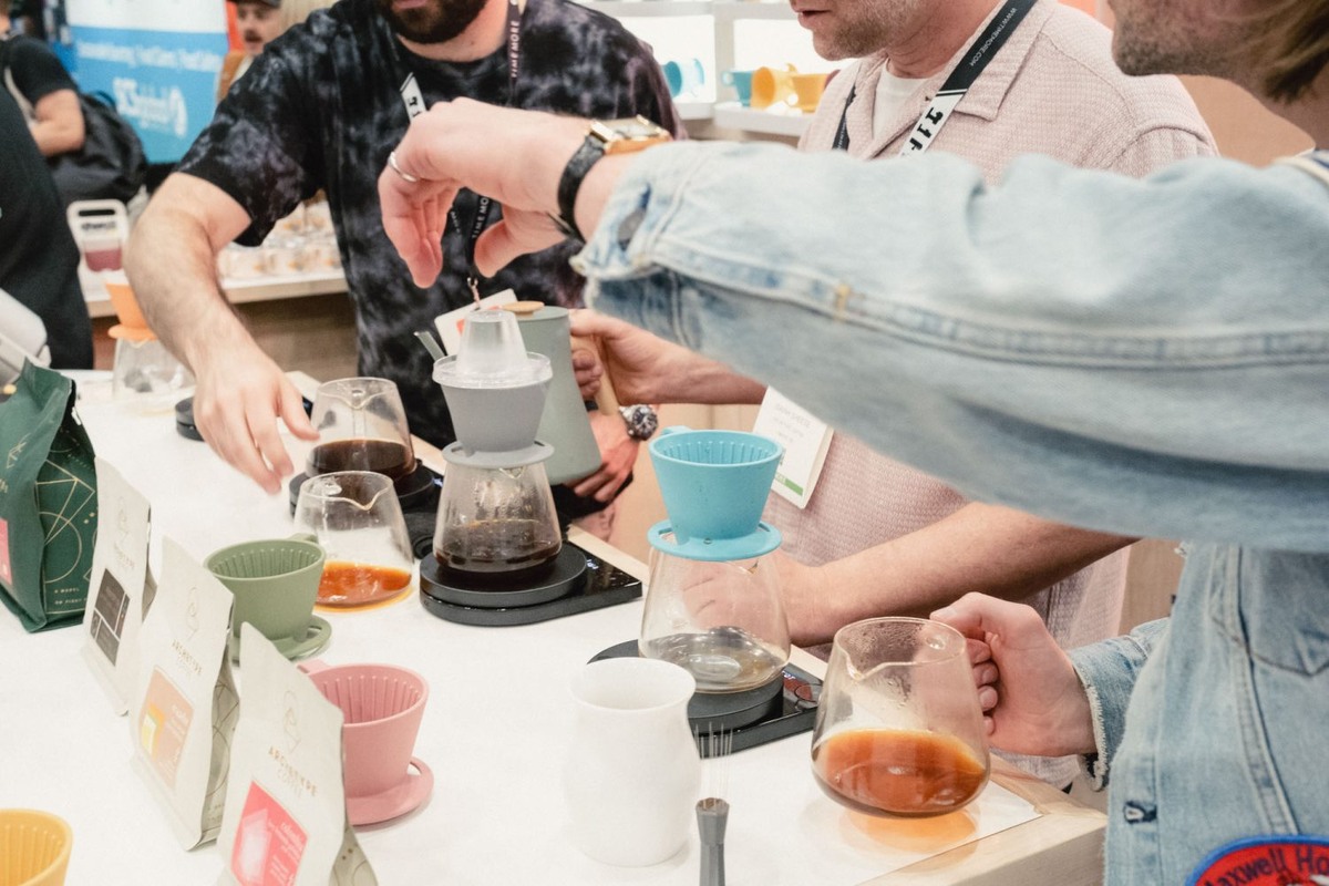 В кофейне Verve Coffee Booth в SCA можно увидеть множество сортов пива. cool  📷
