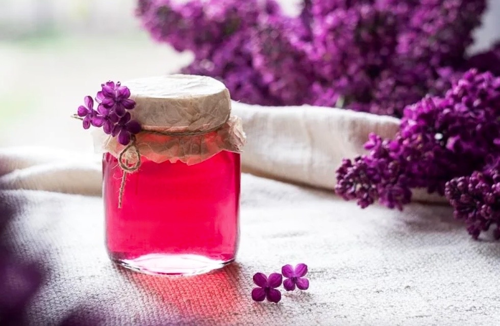 Желе из сирени.