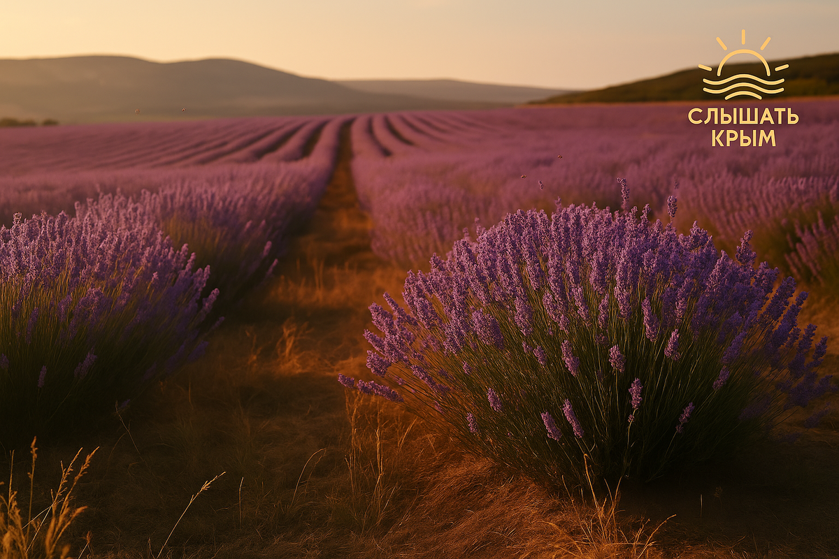 Лаванда - один из символов Крыма