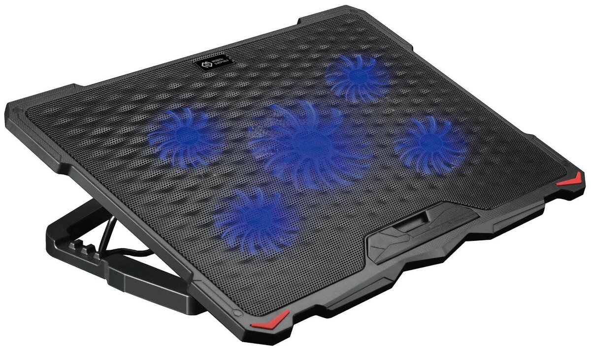 Digma D-NCP180-5 это универсальная и бюджетная охлаждающая подставка с пятью вентиляторами, обеспечивающими равномерный обдув всей поверхности ноутбука. Модель ориентирована на более лёгкие устройства и подходит для ноутбуков с диагональю до 18 дюймов.