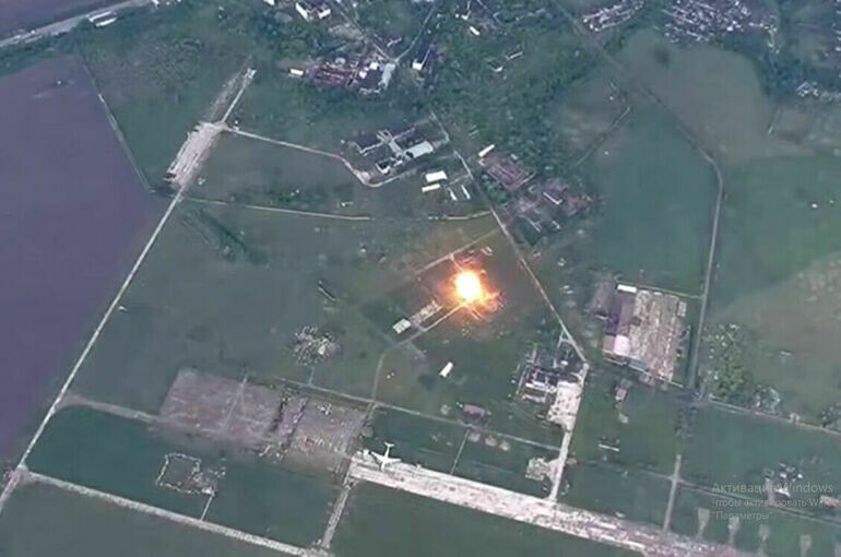   Кадр из видео Минобороны России