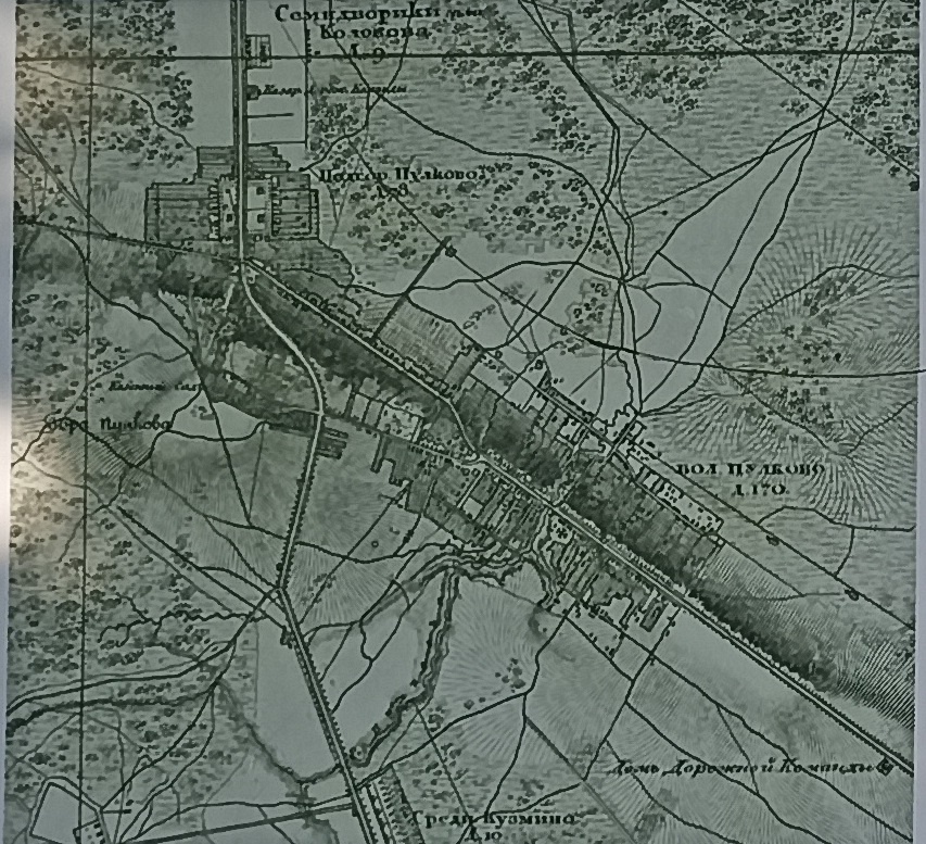 Старинный план местности