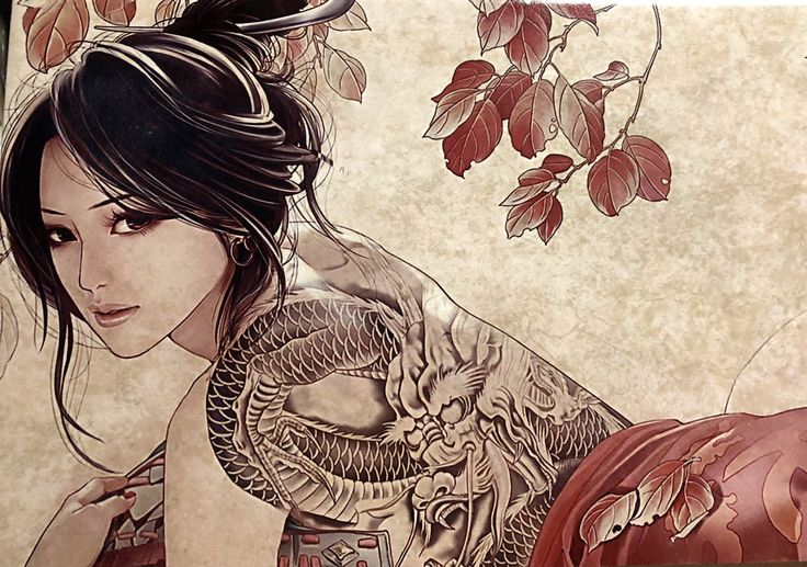 японские тату