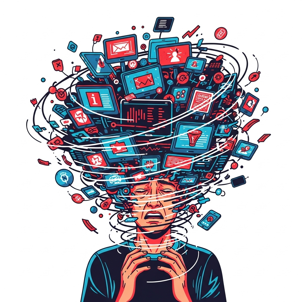 Информационная перегрузка, цифровой шум, перегруженность информацией