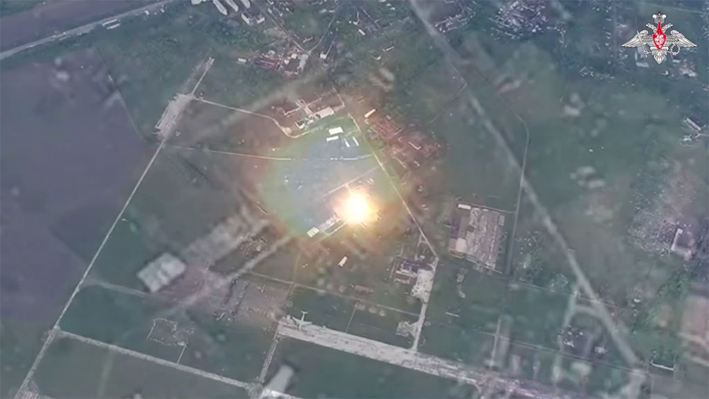    Скрин видео Минобороны РФ