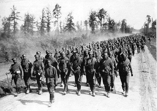 Пехота на марше. Фото из открытых источников.