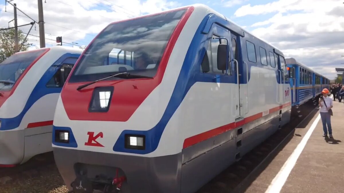    Фото: Скриншот видео из telegram-канала Октябрьской железной дороги «СПб-Главный»