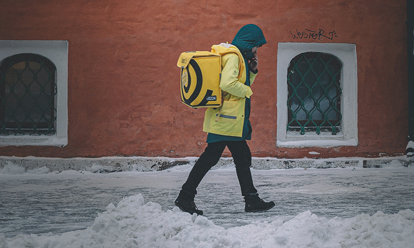 Обычный курьер