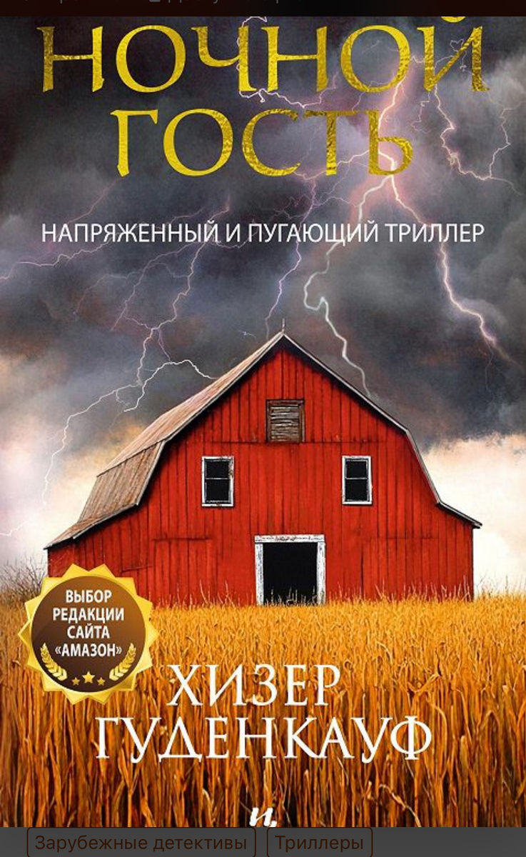 Обложка, скрин из приложения MyBook