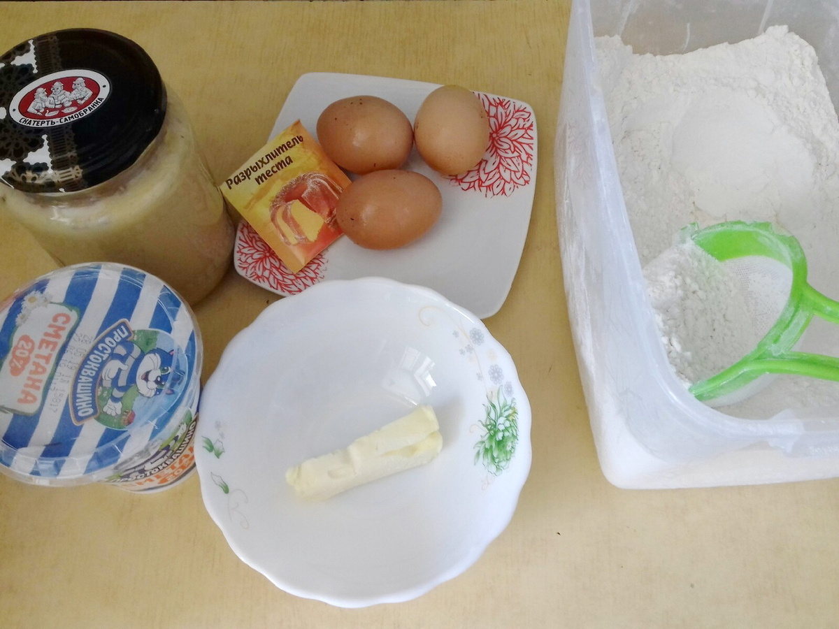 Ингредиенты для кексов