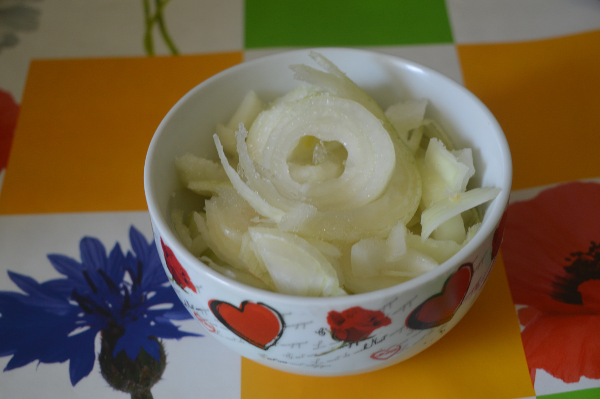 Шашлык из свинины в духовке. Шаг 2. 