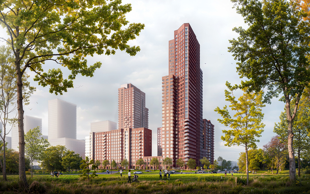 Рендеры ЖК "Москворечье" ПИК+