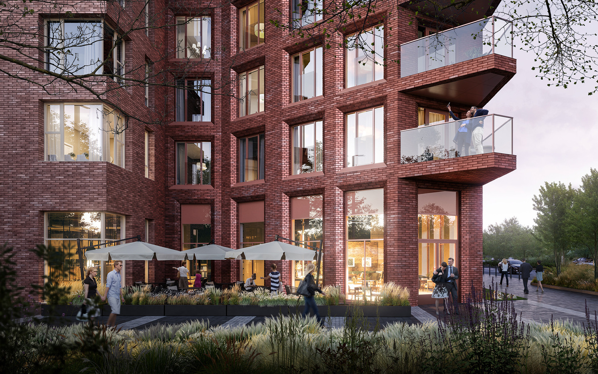 Рендеры ЖК "Москворечье" ПИК+