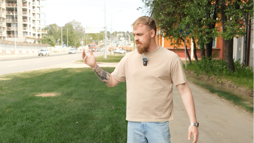 Благоустройство района возле ЖК Москворечье