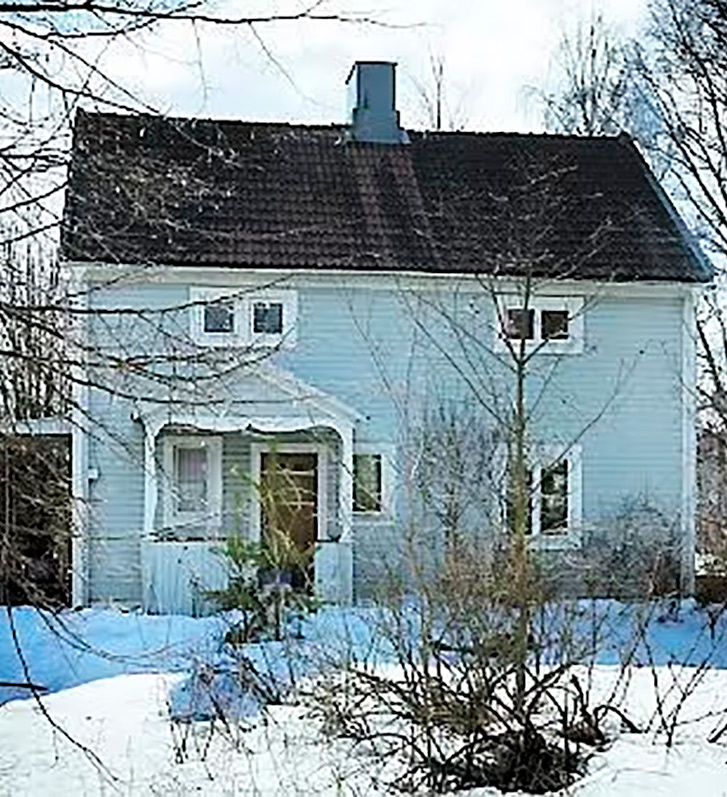 Дом инвестора-миллионера. Фото: aftonbladet.se/nyheter/a/VRxxx1/burk-curt-dog-som-miljonar/