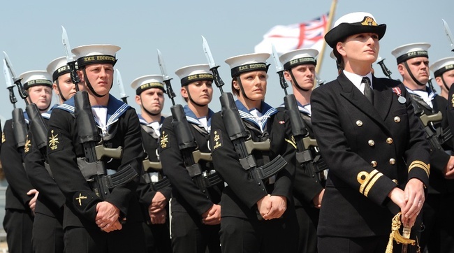 И такой представляла себя в Британии?