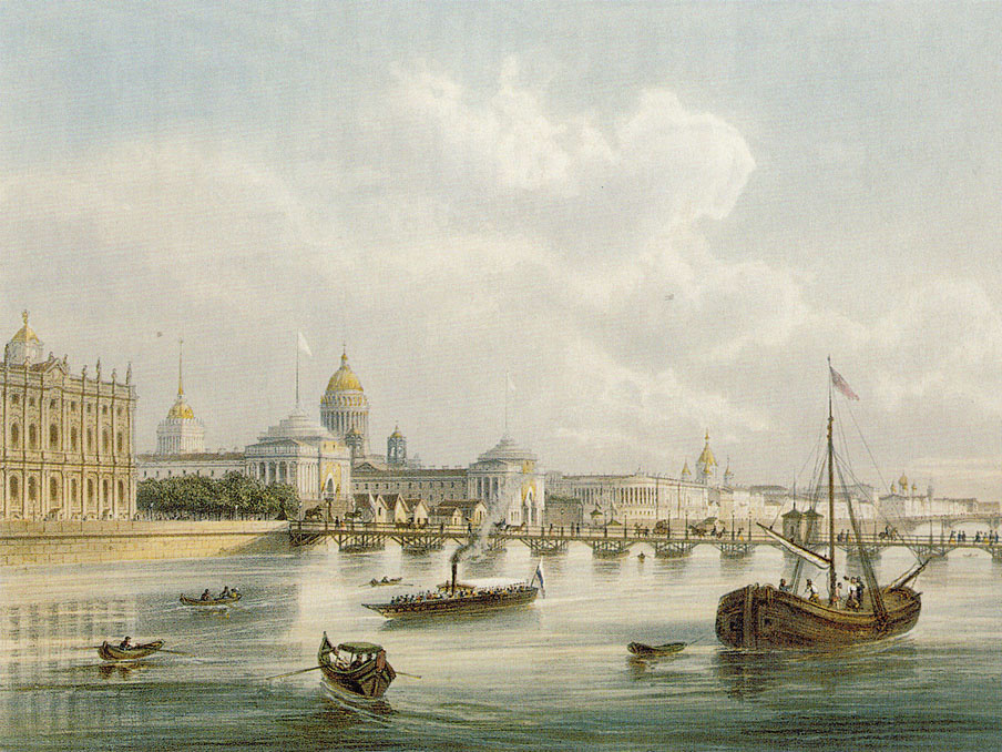 Наплавной Дворцовый мост