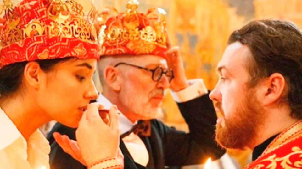 Венчание Александра Гордона и Софии Каландадзе