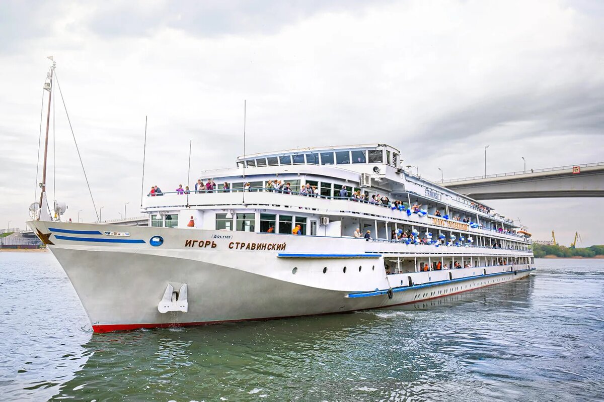 Теплоход "Игорь Стравинский". Фото с сайта компании.
