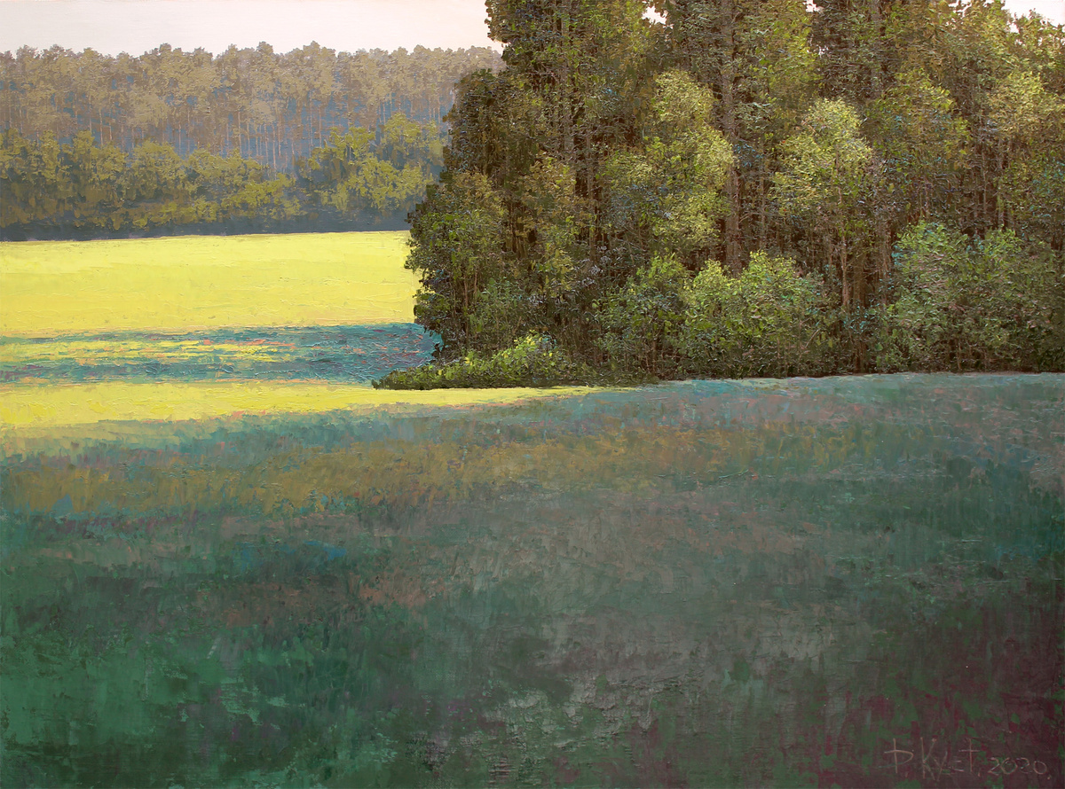 Дмитрий Кустанович. Летние тени, 80х110 см, 2020