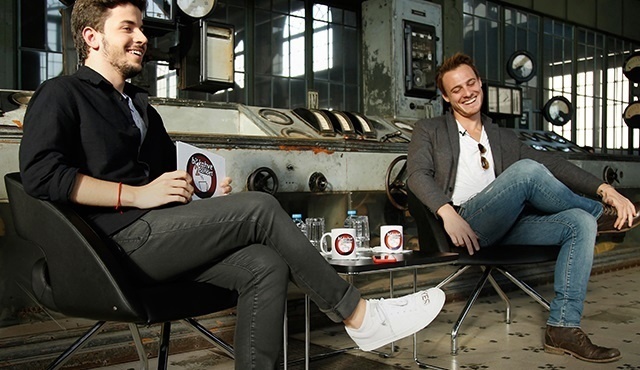 Керем Бюрсин в шоу «Один кофе, две беседы». Университет Билги, 13.10.2016.