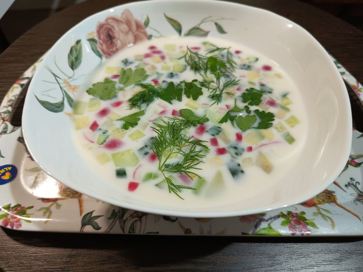 Неповторимый освежающий вкус окрошки!